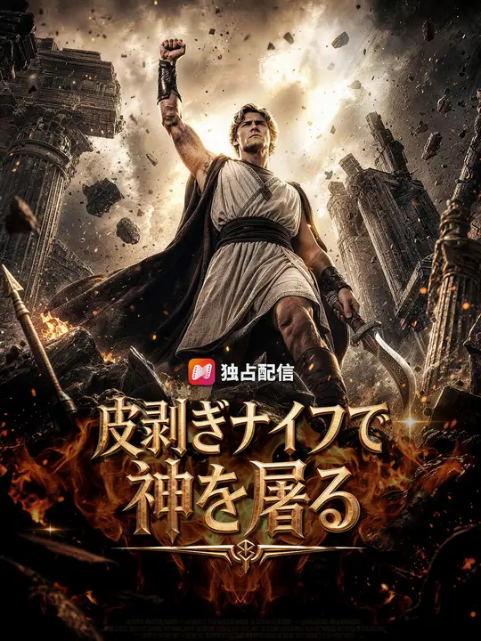 Poster 皮剥ぎナイフで神を屠る
