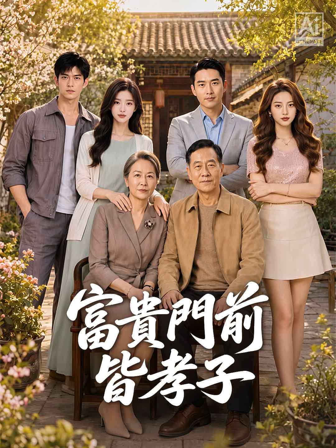 Poster 富貴門前皆孝子