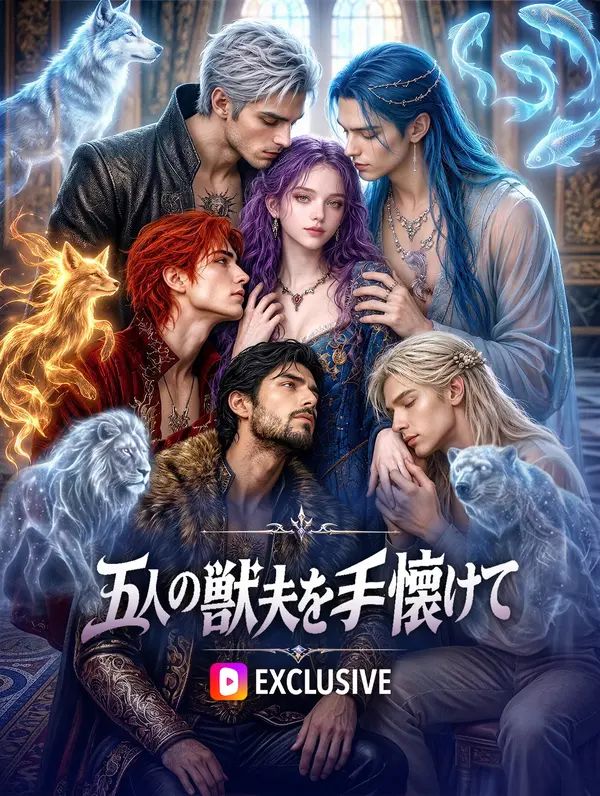 Poster 五人の獣人夫を手懐けて