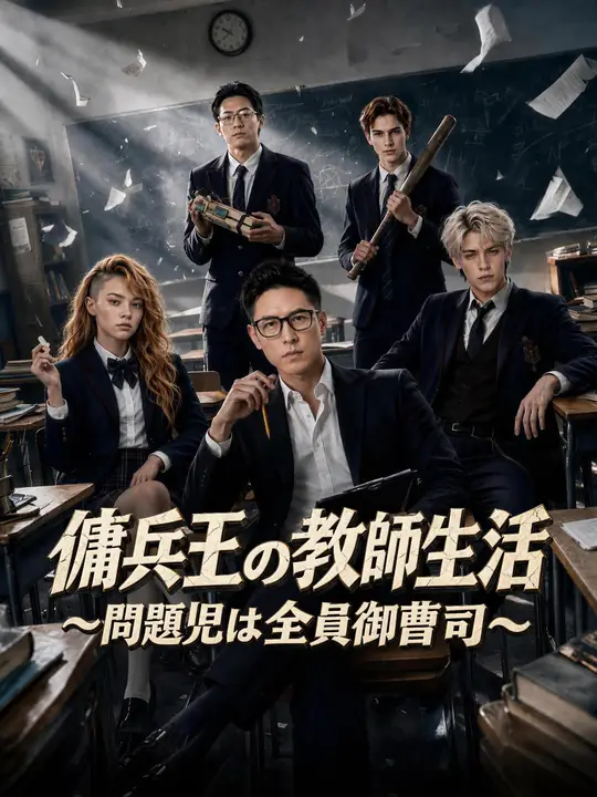 Poster 傭兵王の教師生活～問題児は全員御曹司～