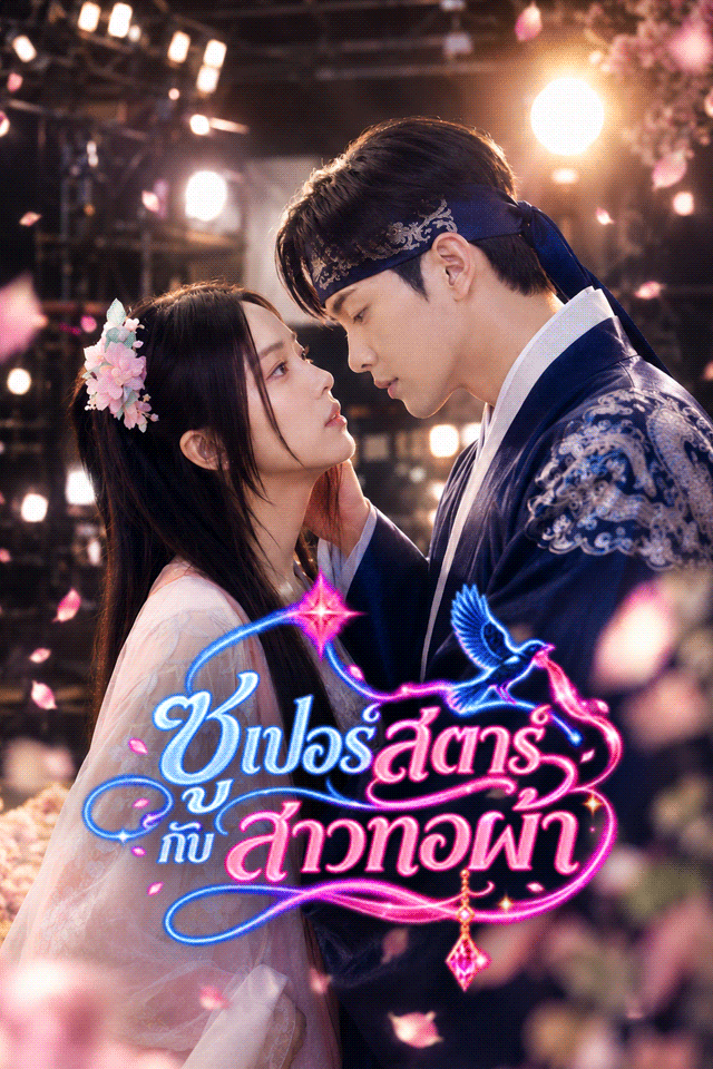 Poster ซู เปอร์ สตาร์กั บสาวทอผ้ า