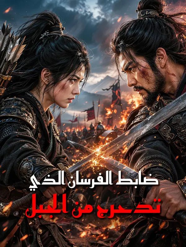 Poster ضابط الفرسان الذي تدحرج من الجبل