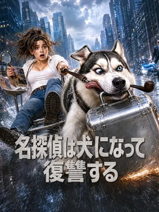 Poster 名探偵は犬になって復讐する