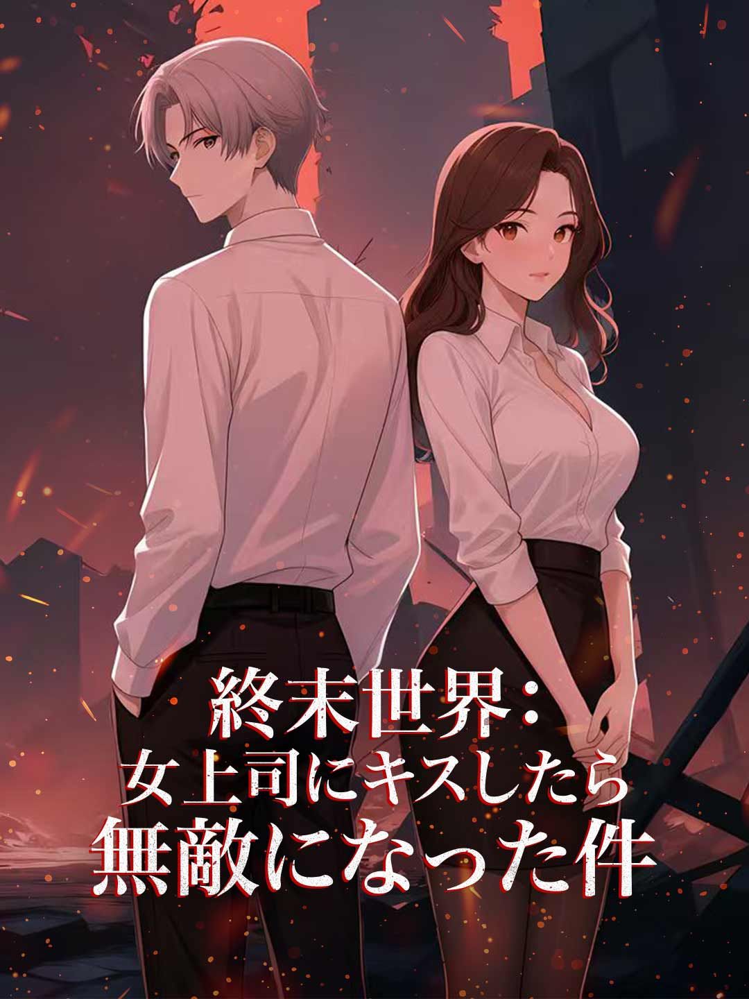 Poster 終末世界：女上司にキスしたら無敵になった件