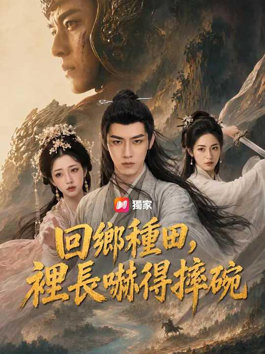 Poster 回鄉種田，裡長嚇得摔碗