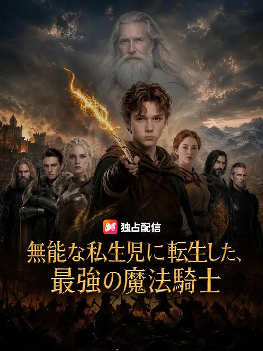 Poster 無能な私生児に転生した、最強の魔法騎士
