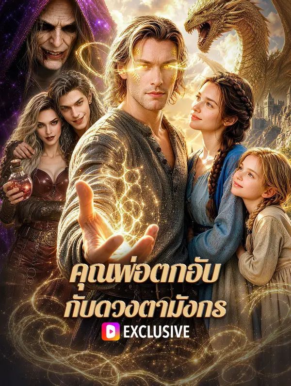 Poster (พากย์เสียง) คุณพ่อตกอับ กับดวงตามังกร