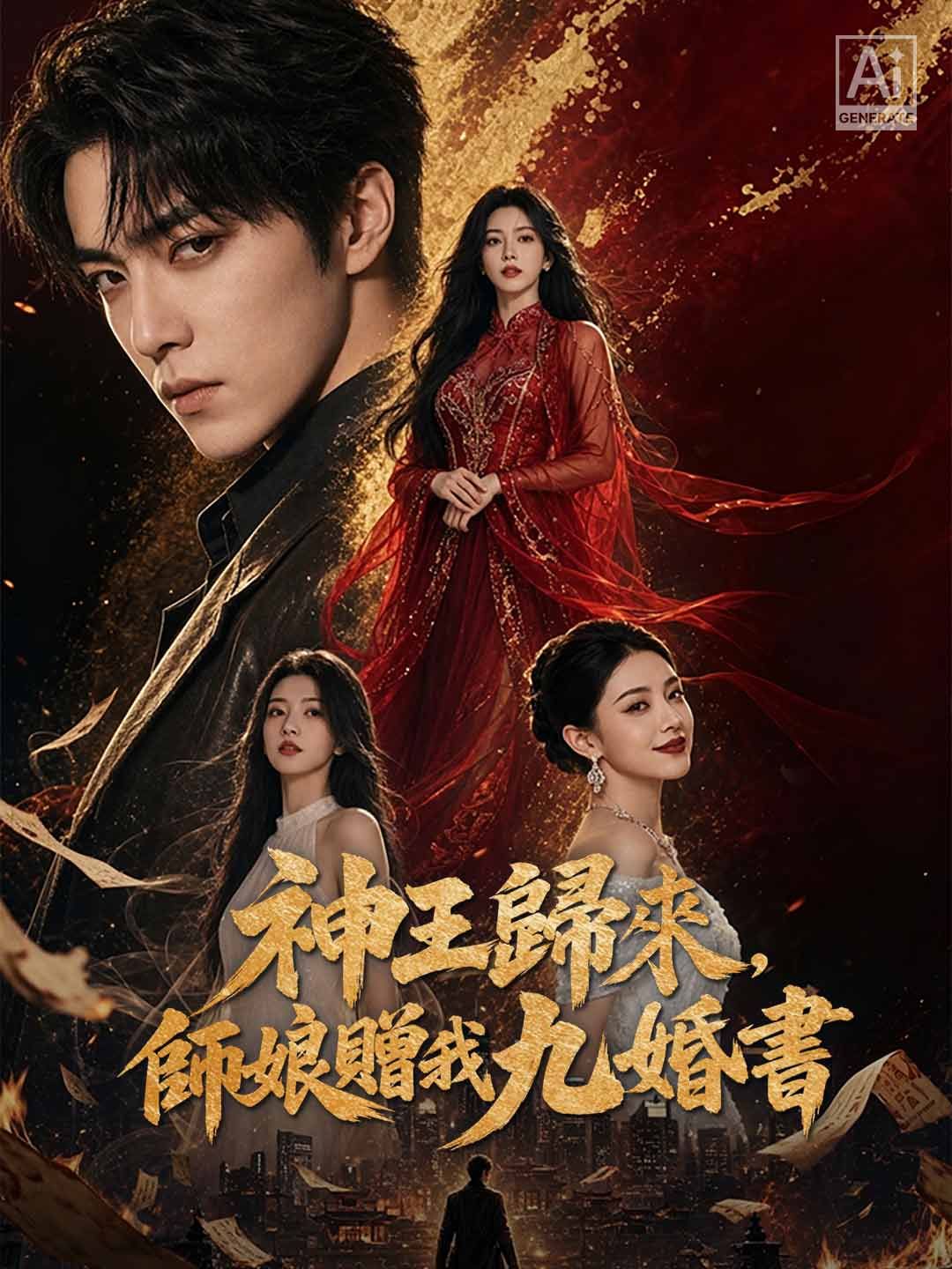 Poster 神王歸來，師娘贈我九婚書