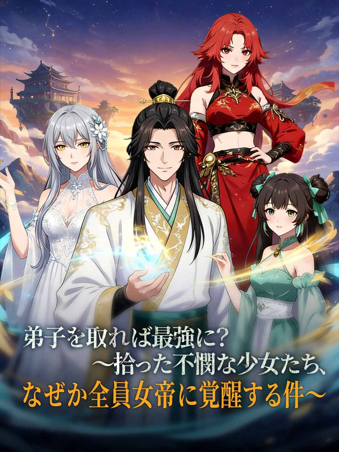 Poster 弟子を取れば最強に？〜拾った不憫な少女たち、なぜか全員女帝に覚醒する件〜