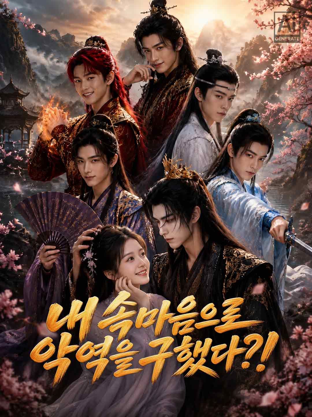 Poster 내 속마음으로 악역을 구했다?!