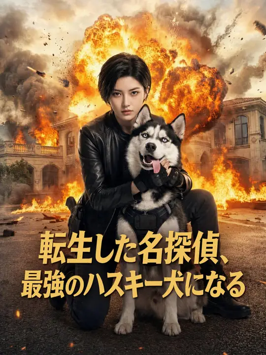 Poster 転生した名探偵、最強のハスキー犬になる