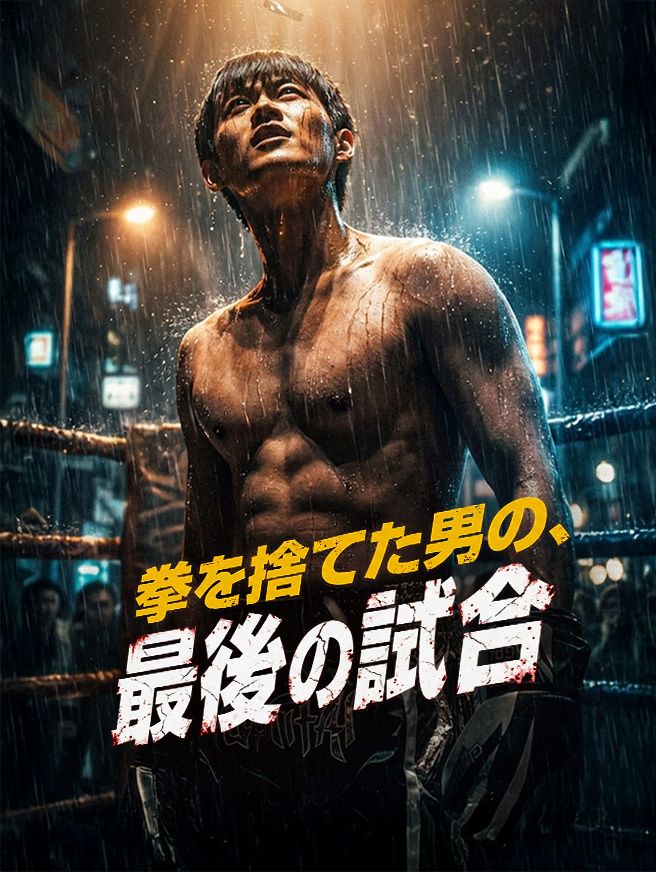 Poster 拳を捨てた男の、最後の試合