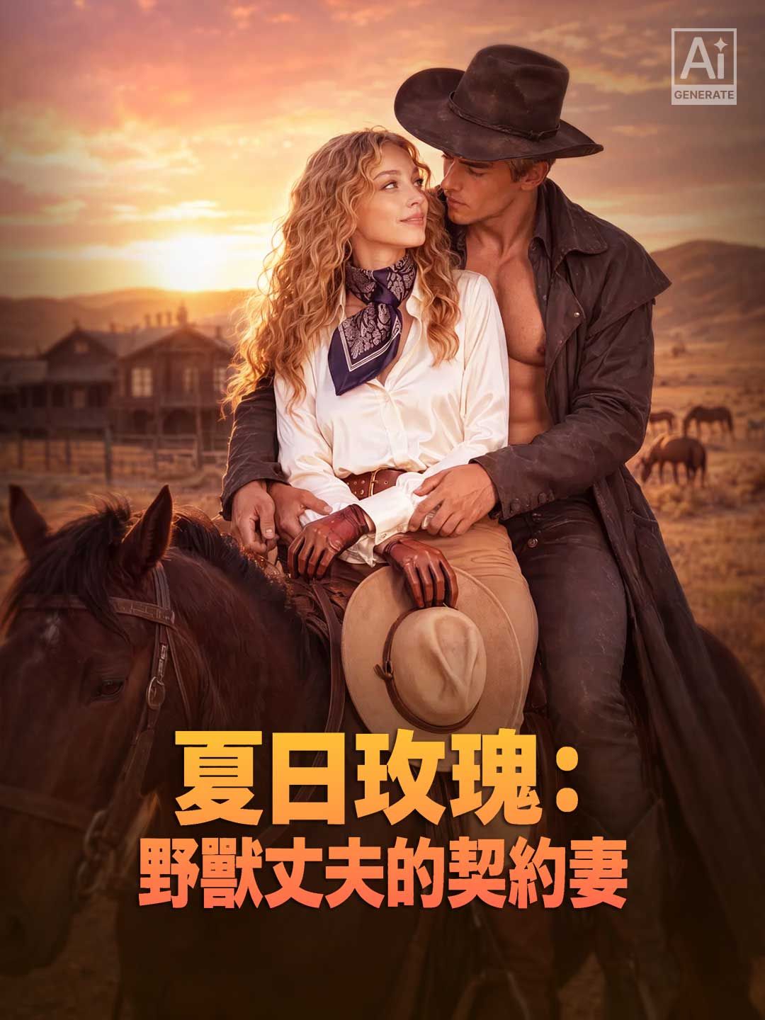Poster 夏日玫瑰：野獸丈夫的契約妻