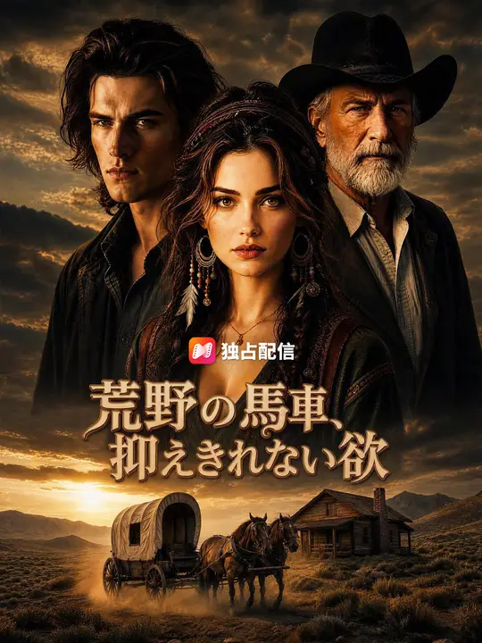 Poster 荒野の馬車、抑えきれない欲