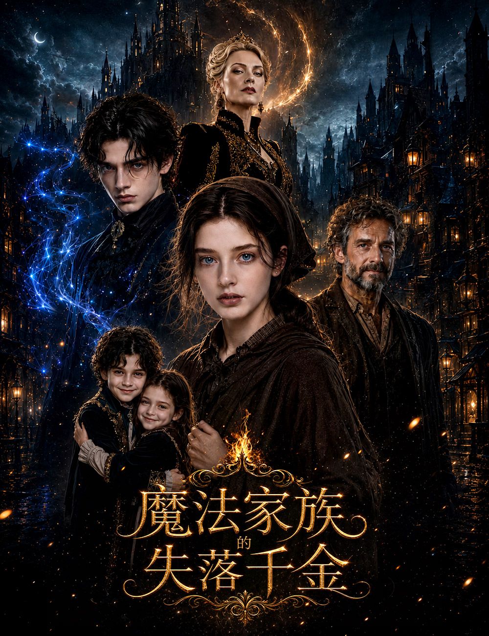 Poster 魔法家族的失落千金