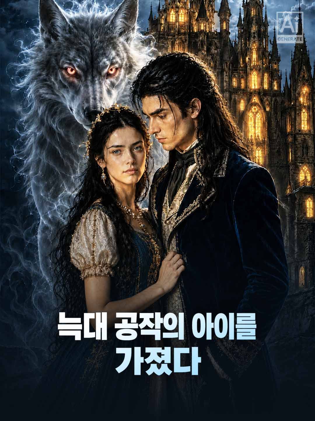 Poster 늑대 공작의 아이를 가졌다
