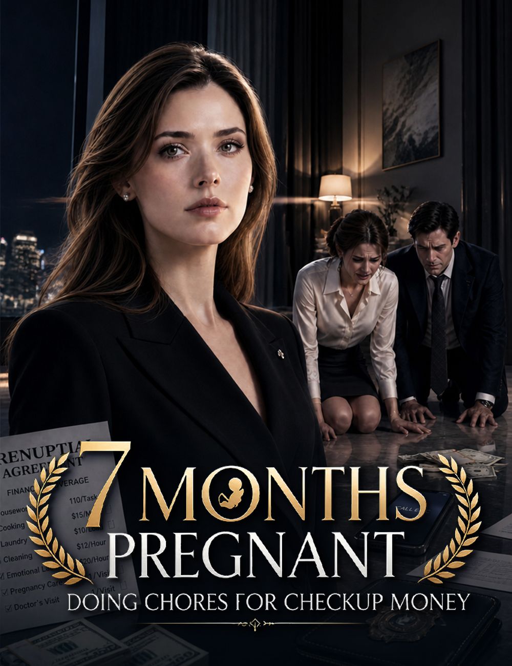 7 Months Pregnant, Doing Chores for Checkup Money