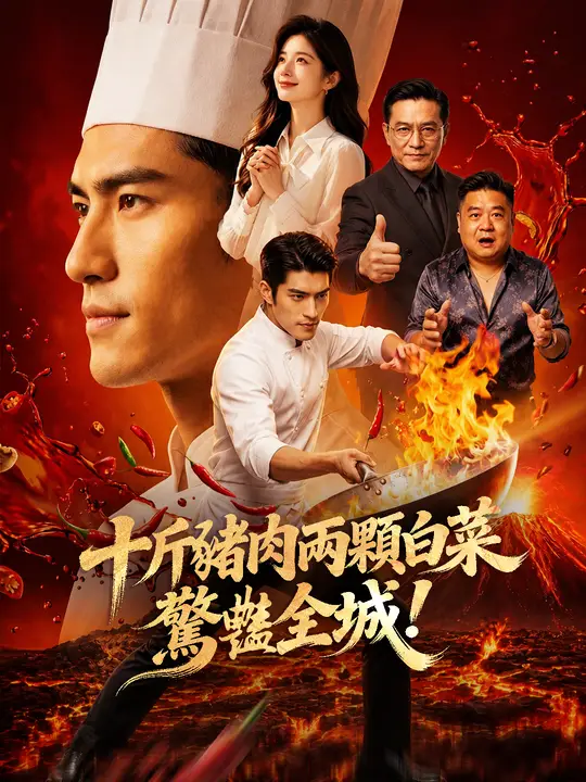 Poster 十斤豬肉兩顆白菜，驚豔全城！
