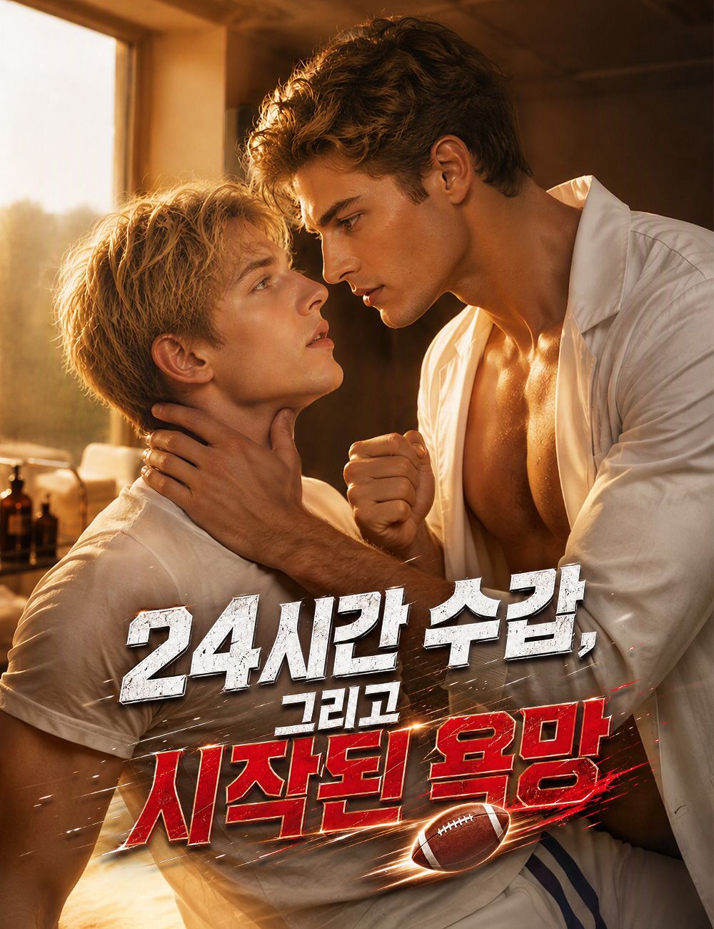 Poster 24시간 수갑, 그리고 시작된 욕망