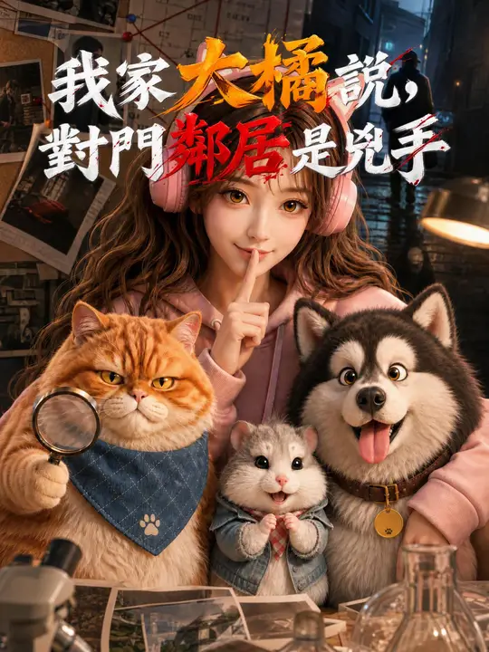 Poster 我家大橘說，對門鄰居是兇手