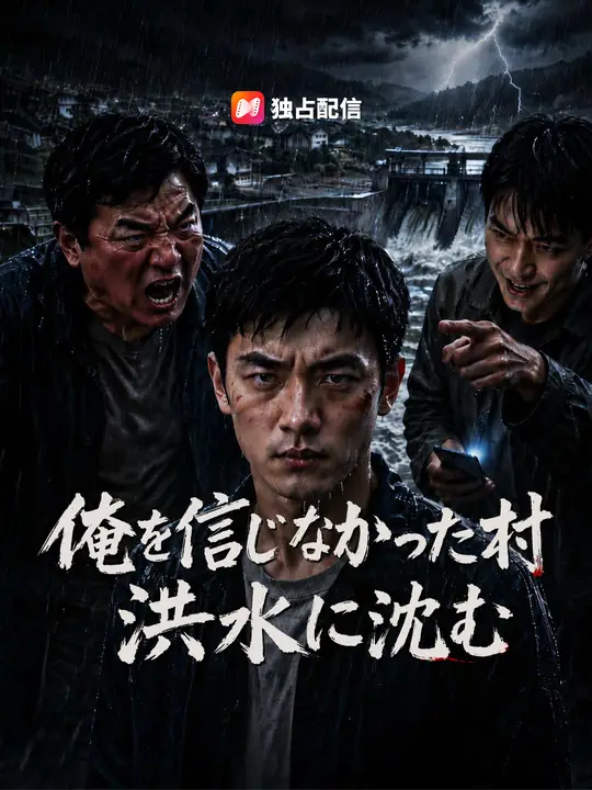 Poster 俺を信じなかった村、洪水に沈む