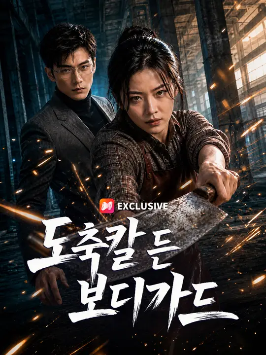 Poster 도축칼 든 보디가드
