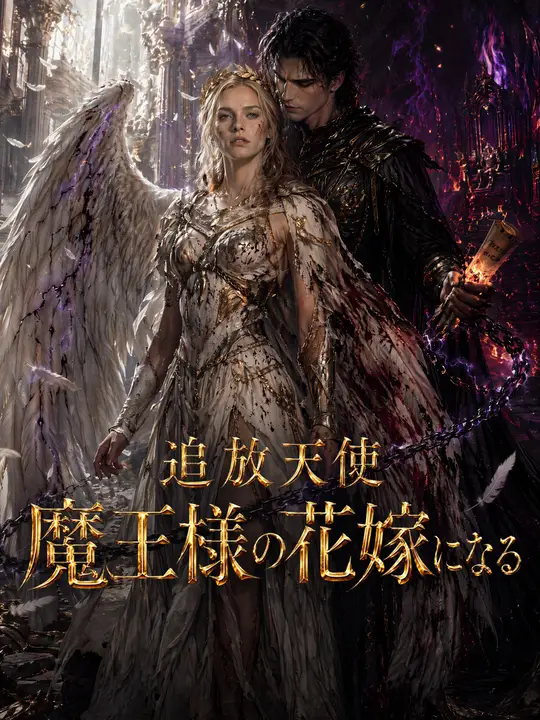 Poster 追放天使、魔王様の花嫁になる