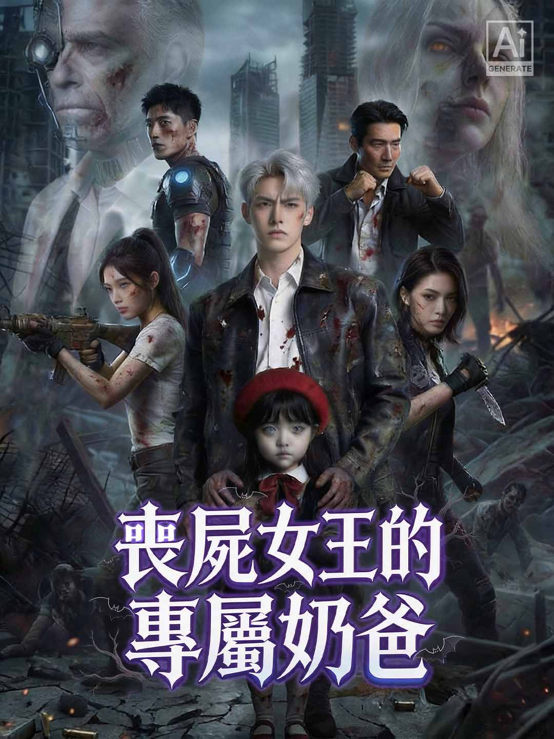Poster 喪屍女王的專屬奶爸