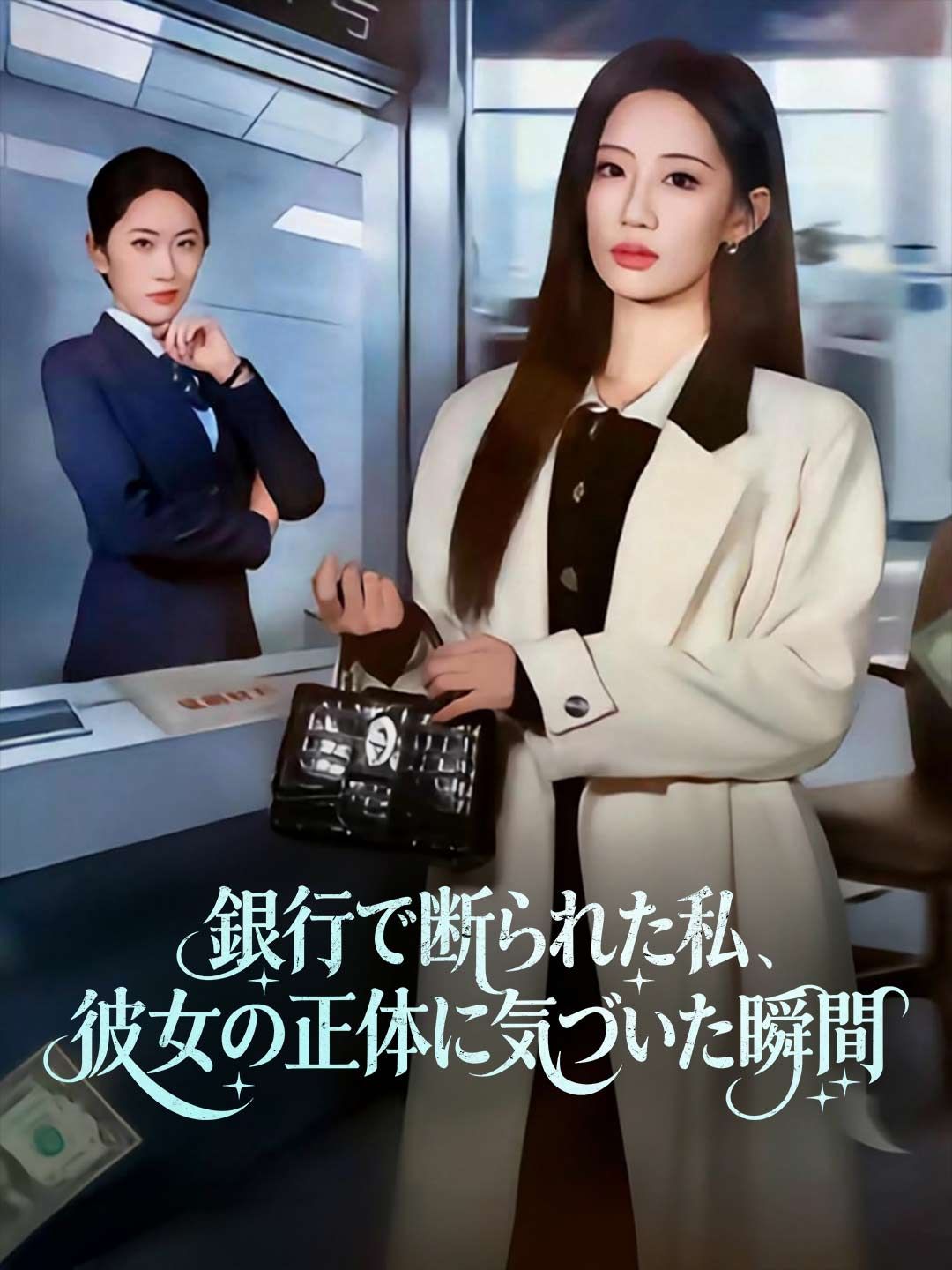 Poster 銀行で断られた私、彼女の正体に気づいた瞬間