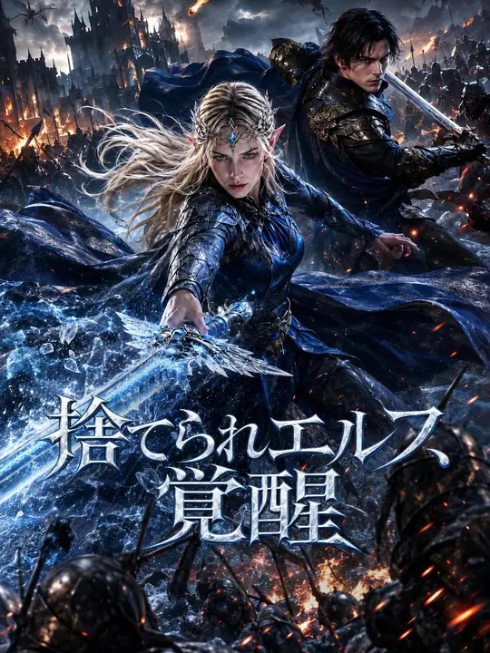 Poster 捨てられエルフ、覚醒
