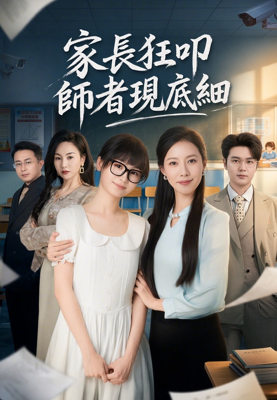 Poster 家長狂叩 師者現底細