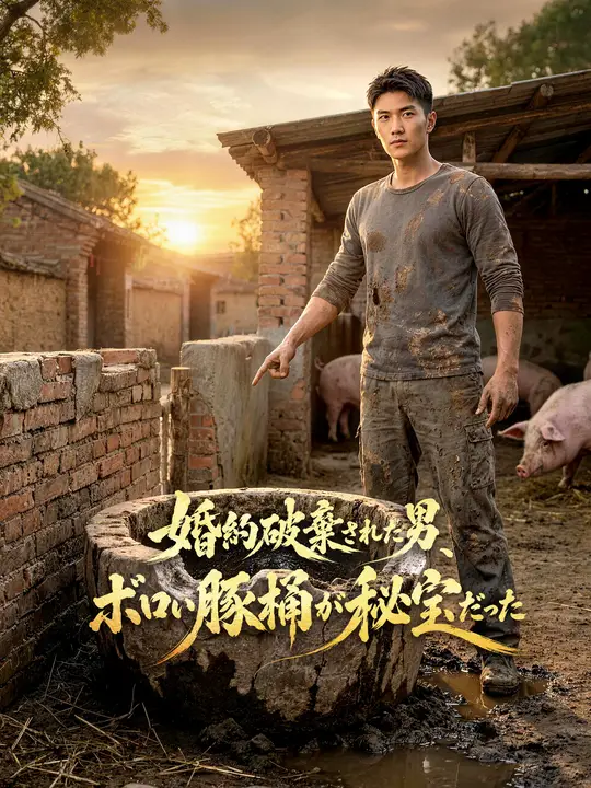 Poster 婚約破棄された男、ボロい豚桶が秘宝だった