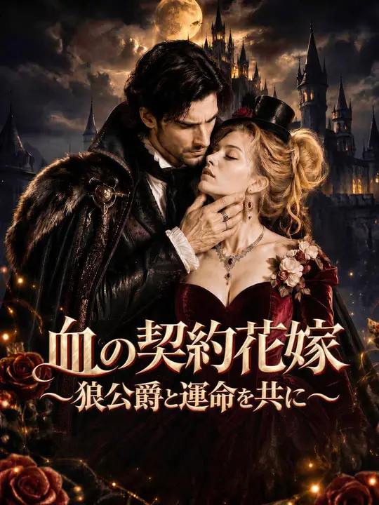 Poster 血の契約花嫁～狼公爵と運命を共に～
