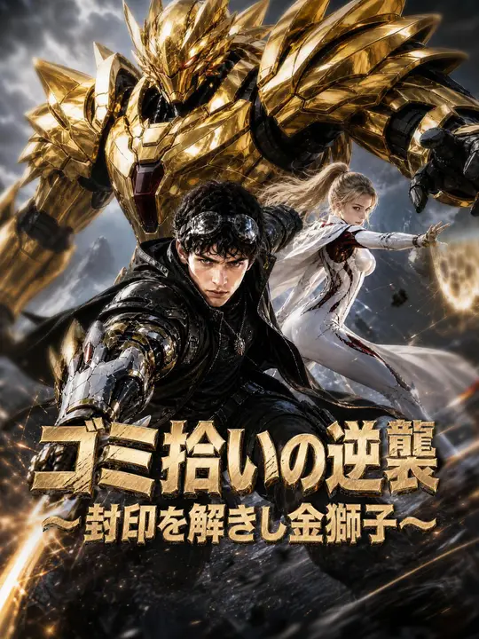 Poster ゴミ拾いの逆襲～封印を解きし金獅子～