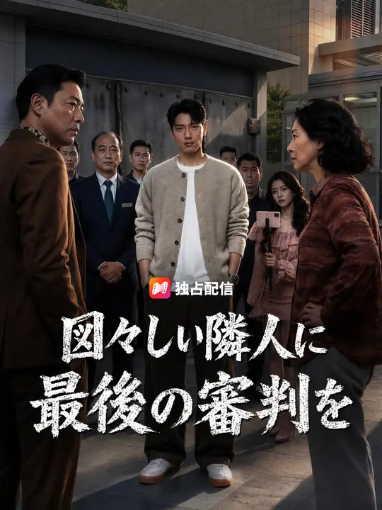 Poster 図々しい隣人に、最後の審判を