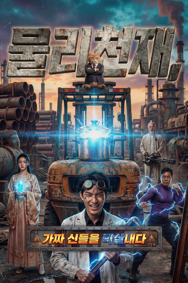 Poster 물리 천재, 가짜 신들을 박살내다