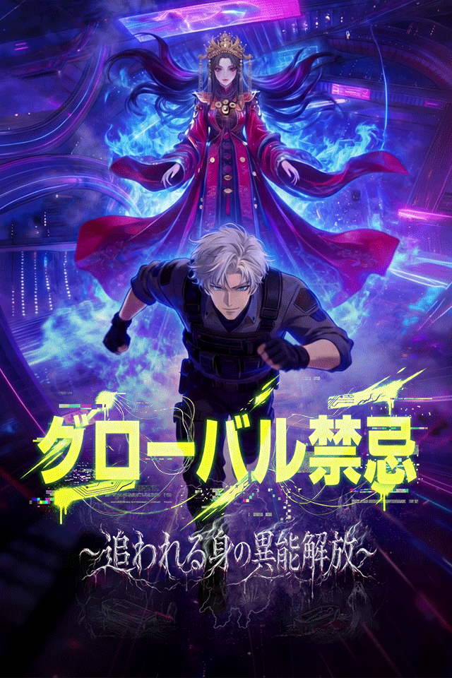 Poster グローバル禁忌～追われる身の異能解放～