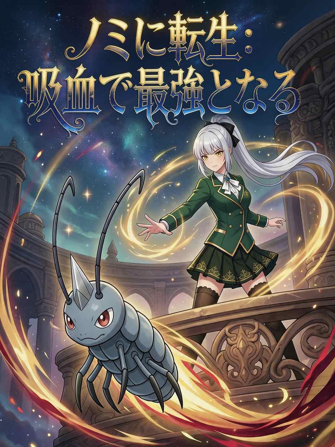 Poster ノミに転生：吸血で最強となる