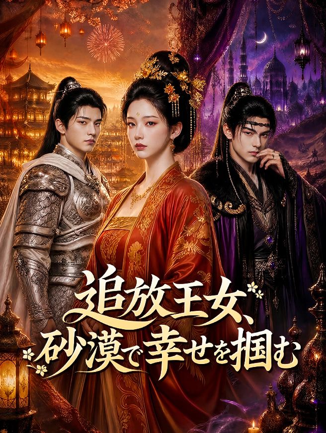 Poster 追放王女、砂漠で幸せを掴む