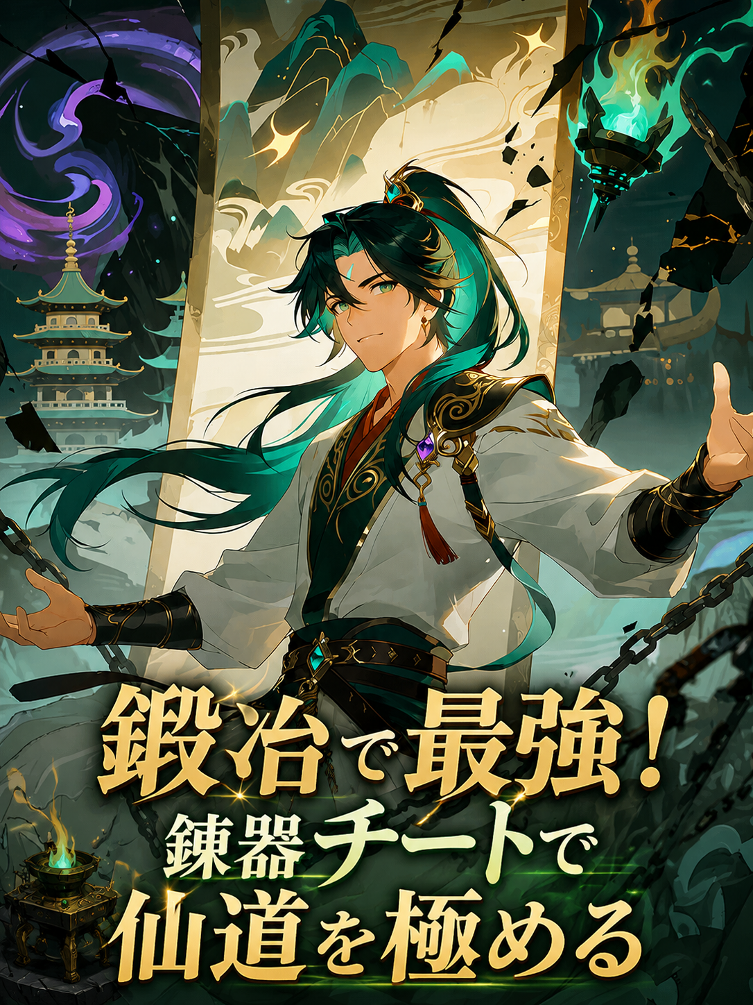 Poster 鍛冶で最強！錬器チートで仙道を極める