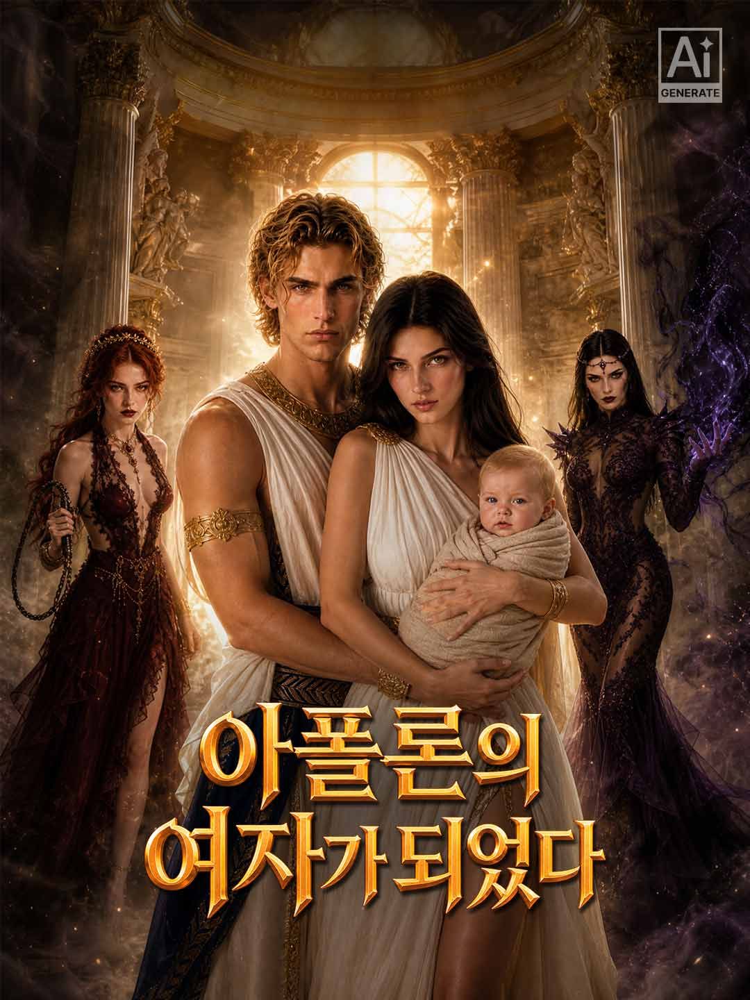 Poster 아폴론의 여자가 되었다