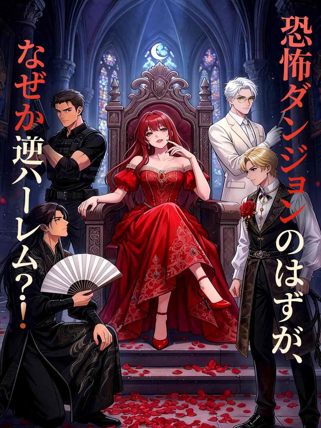 Poster 恐怖ダンジョンのはずが、なぜか逆ハーレム？！