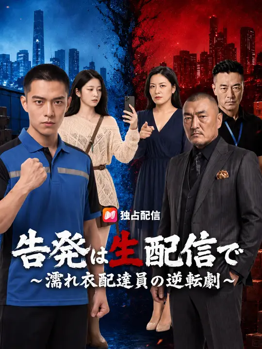 Poster 告発は生配信で～濡れ衣配達員の逆転劇～
