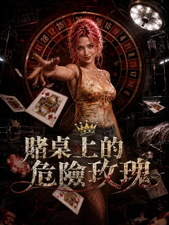 Poster 賭桌上的危險玫瑰