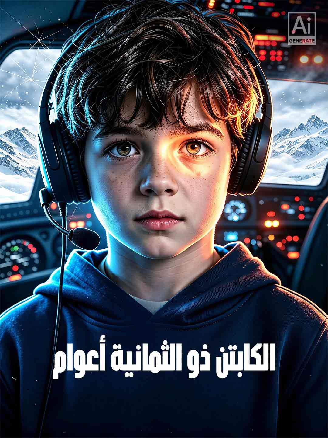 الكابتن ذو الثمانية أعوام
