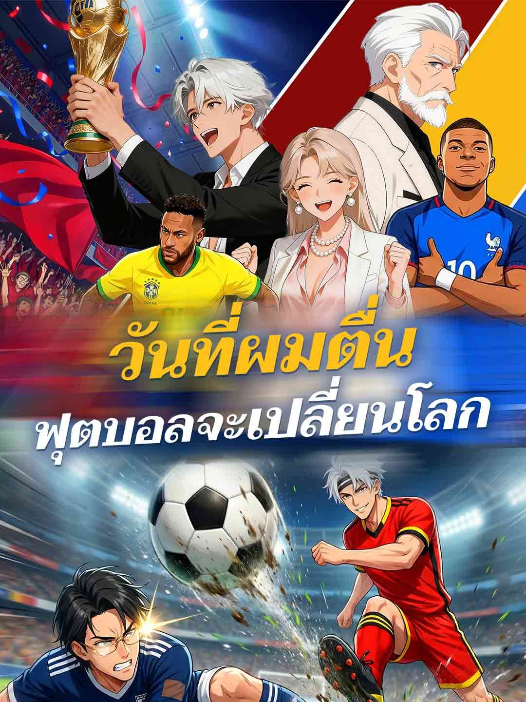 Poster วันที่ผมตื่น ฟุตบอลจะเปลี่ยนโลก