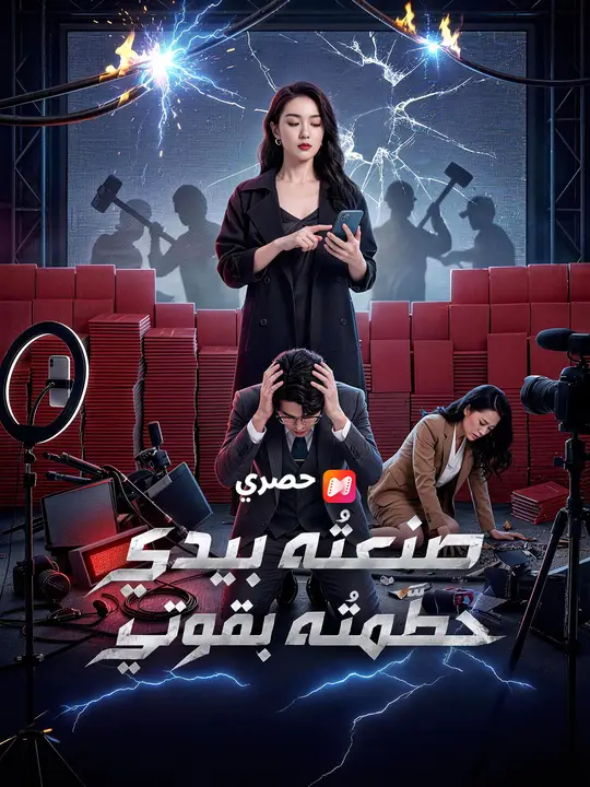 Poster صنعتُه بيدي حطّمتُه بقوتي