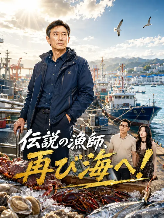 Poster 伝説の漁師、再び海へ！