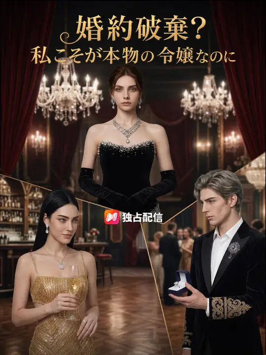 Poster 婚約破棄？私こそが本物の令嬢なのに