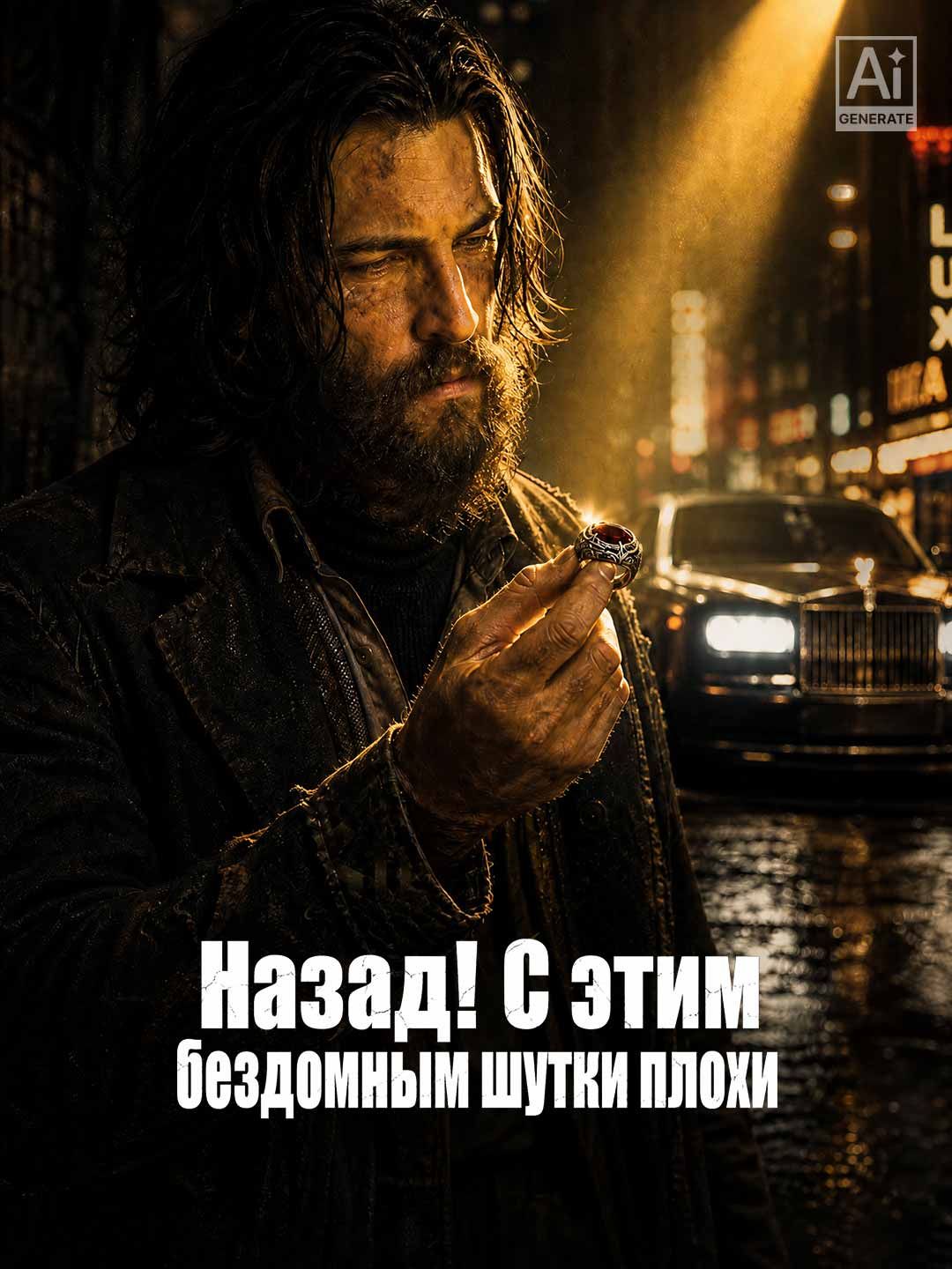 (Дубляж) Назад! С этим бездомным шутки плохи